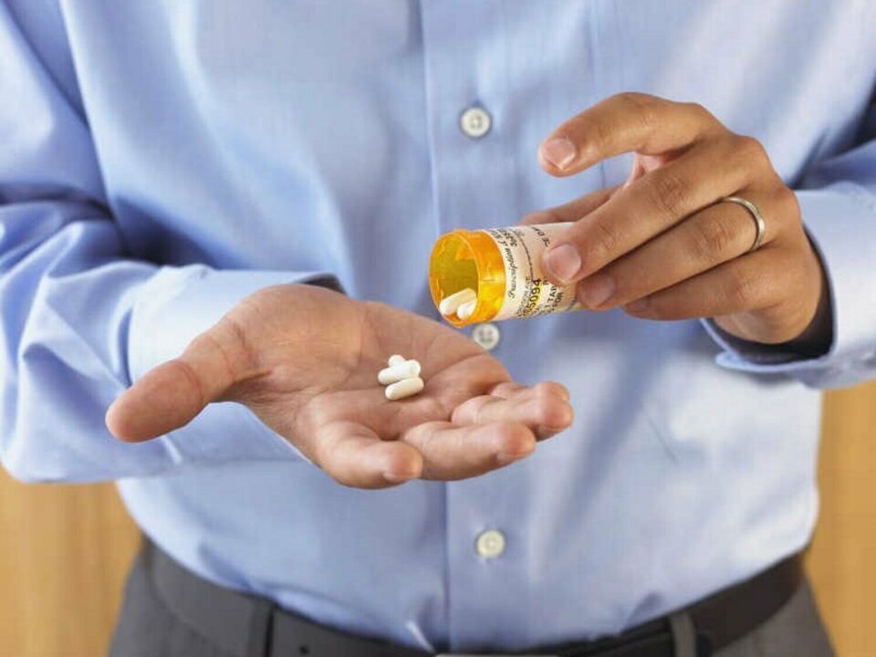 tablety na príznaky prostatitídy