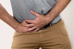 bolesť v dolnej časti brucha s prostatitídou
