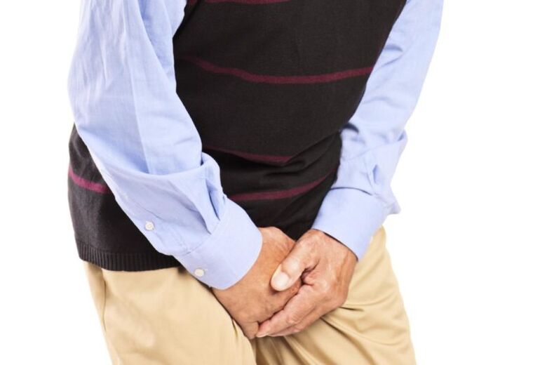 Nepríjemná bolesť v genitáliách je hlavným príznakom prostatitídy